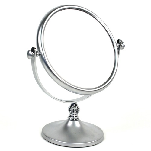 Makeup Mirror, Windisch 99129, Double Face Brass 3x or 5x Magnifying Mirror 99129